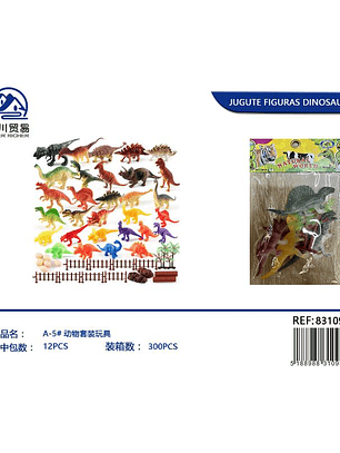 juguete figuras dinosaurio
