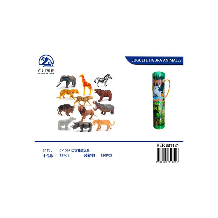 JUGUETE FIGURA ANIMALES 2