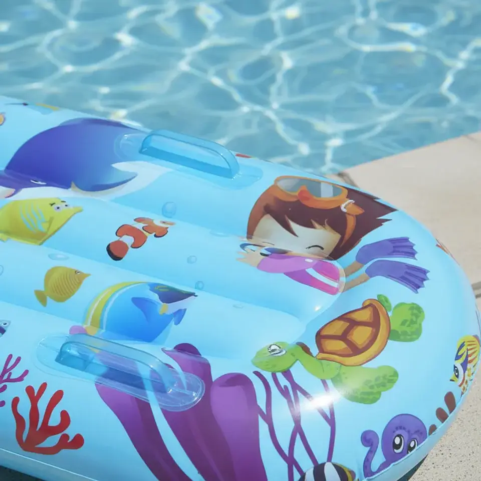 Colchoneta Inflable Flotador para Niños 100cm 5