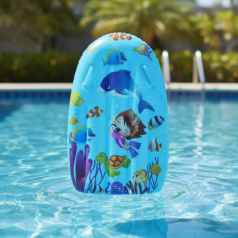 Colchoneta Inflable Flotador para Niños 100cm 6