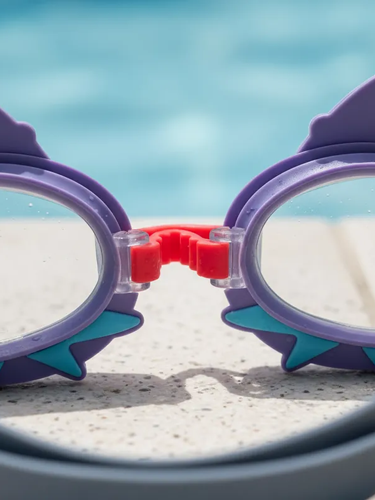 Lentes De Natacion Para Niños Con Diseños Divertidos 6