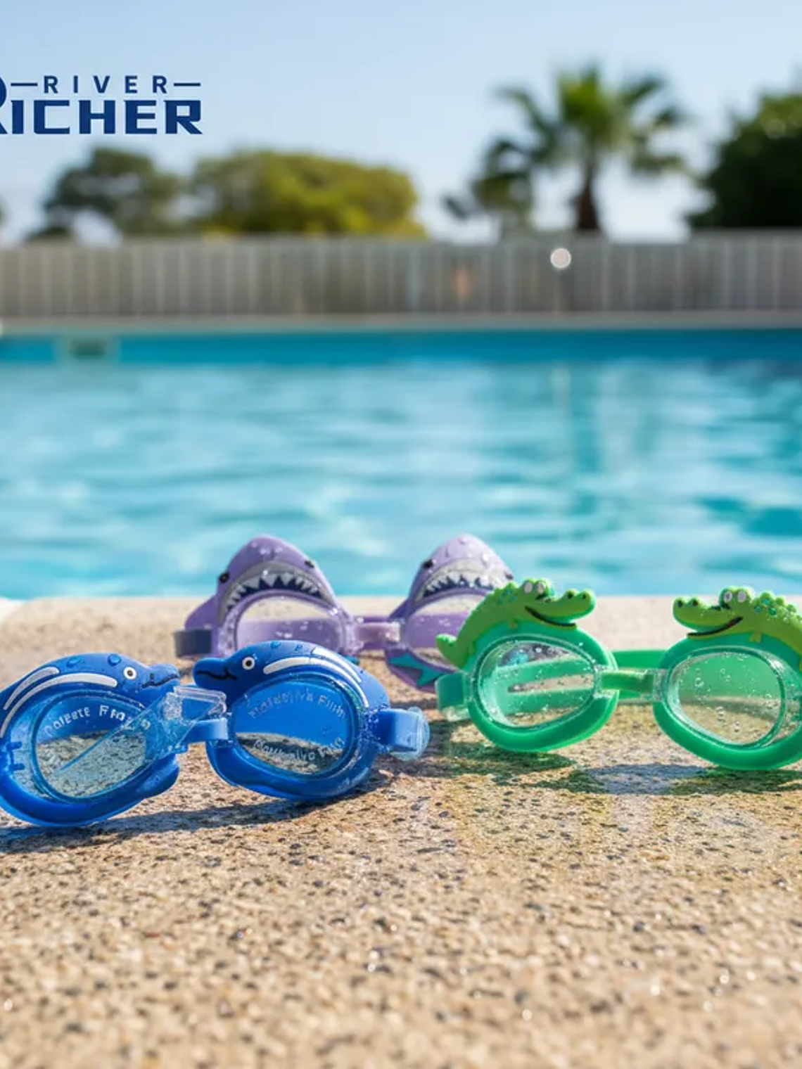 Lentes De Natacion Para Niños Con Diseños Divertidos 1