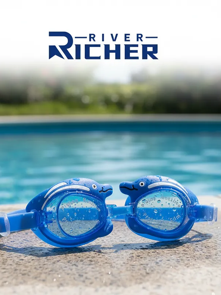 Lentes De Natacion Para Niños Con Diseños Divertidos 3