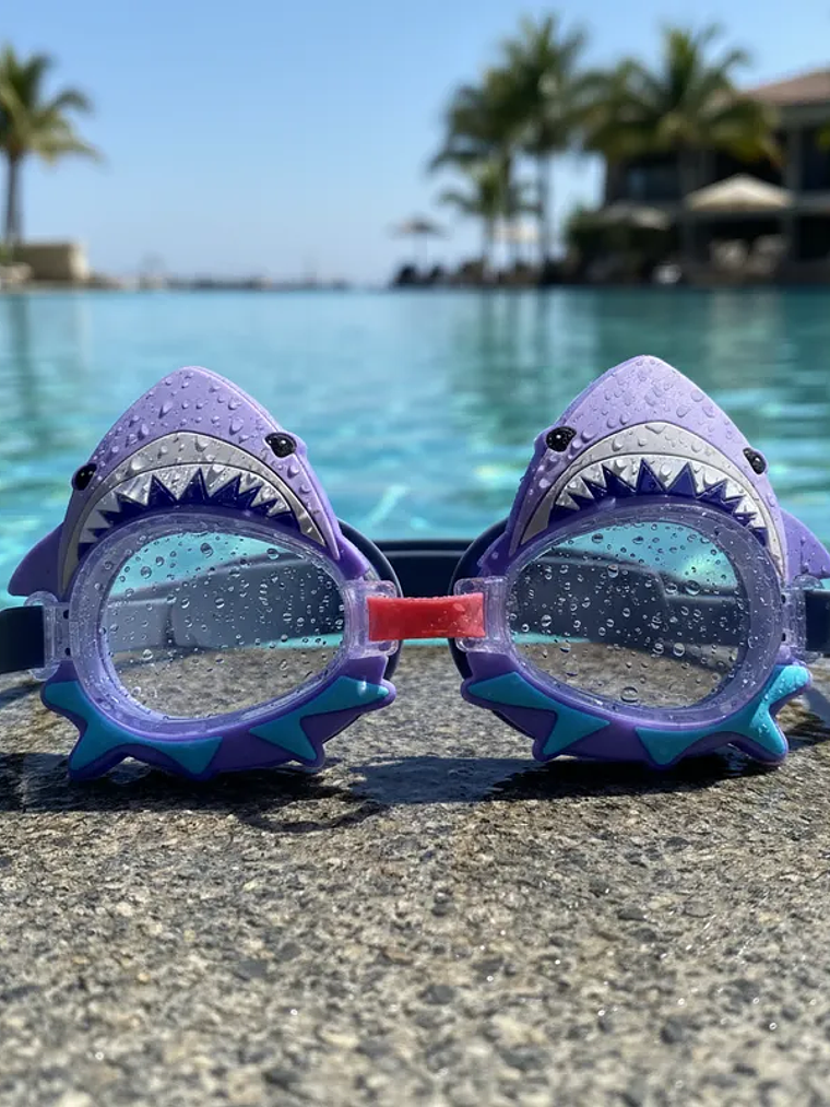 Lentes De Natacion Para Niños Con Diseños Divertidos 7