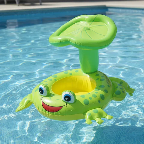 Flotador Infantil Diseño De Ranita 56cmx70cm