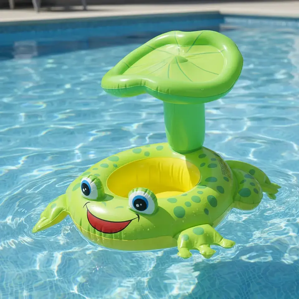Flotador Infantil Diseño De Ranita 56cmx70cm 1