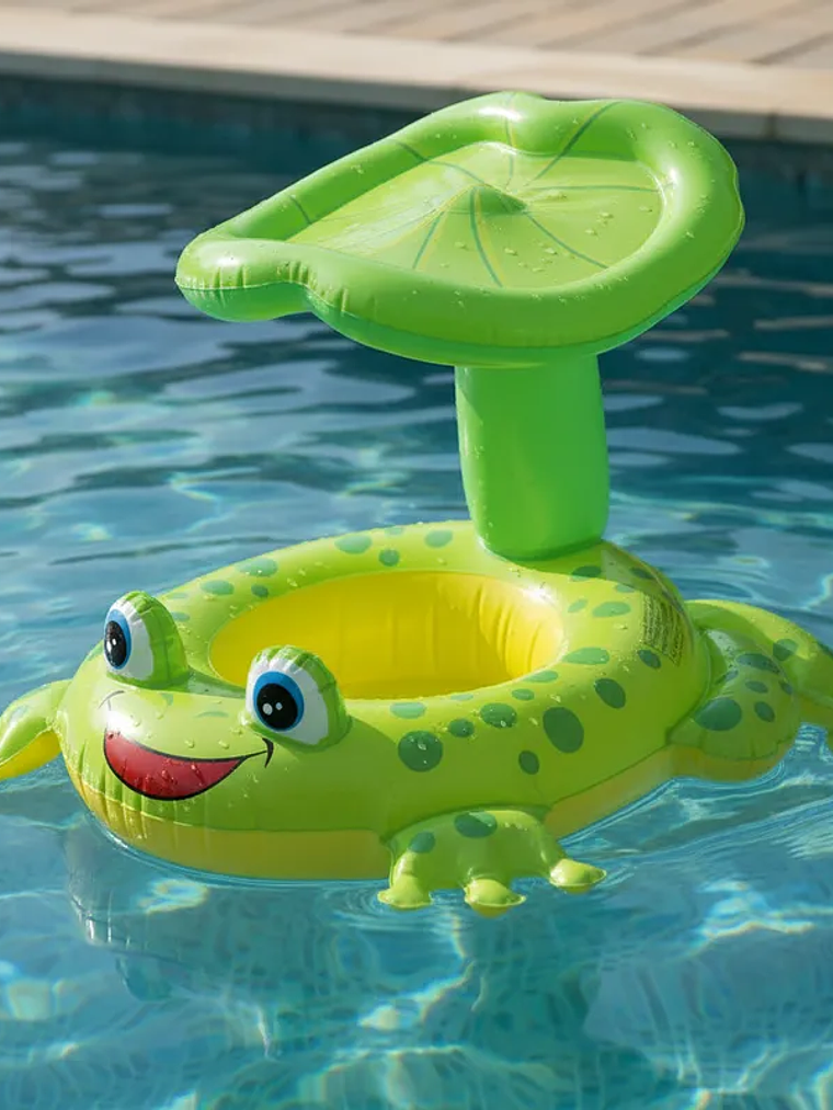 Flotador Infantil Diseño De Ranita 56cmx70cm 2