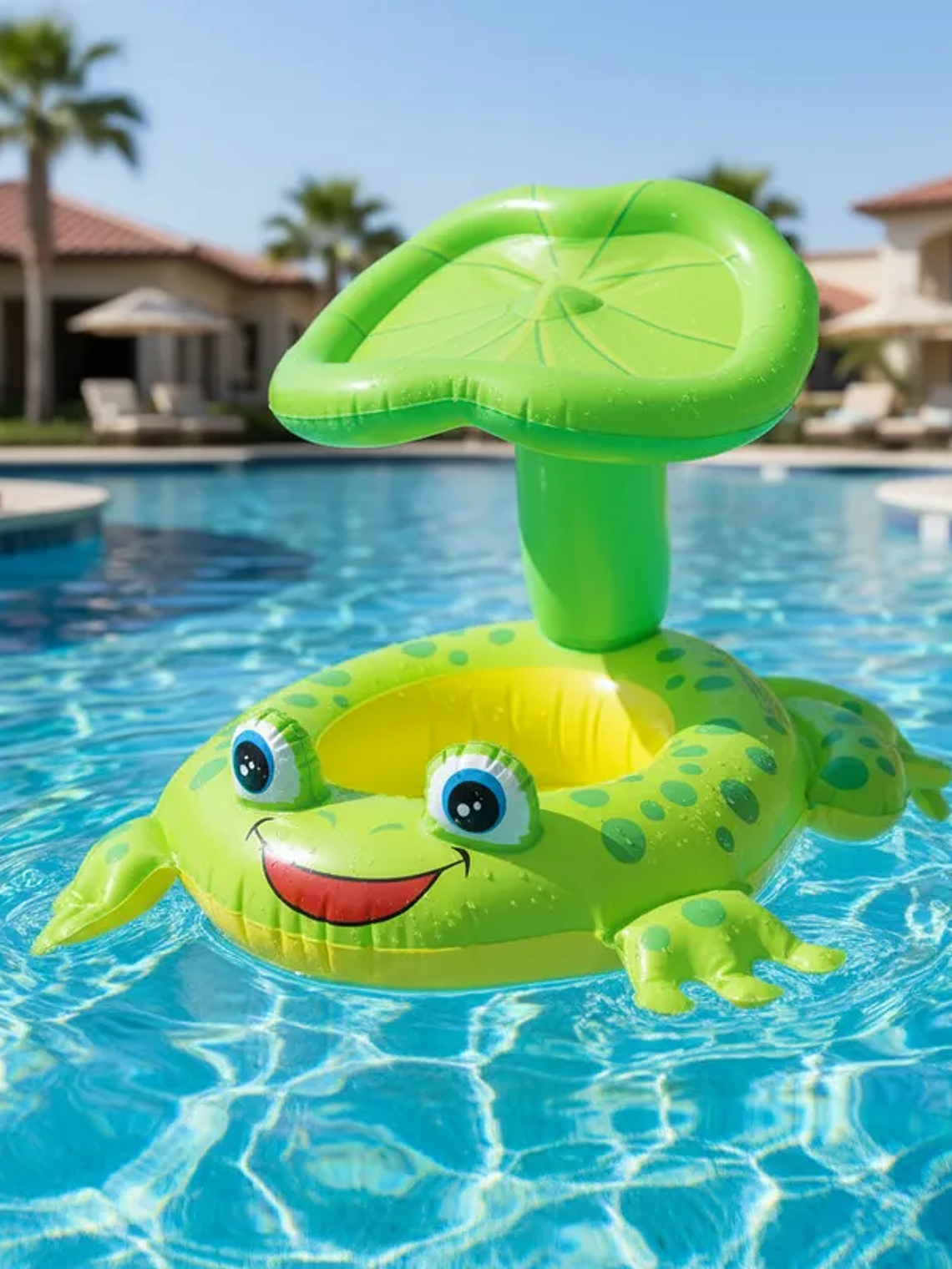 Flotador Infantil Diseño De Ranita 56cmx70cm 3