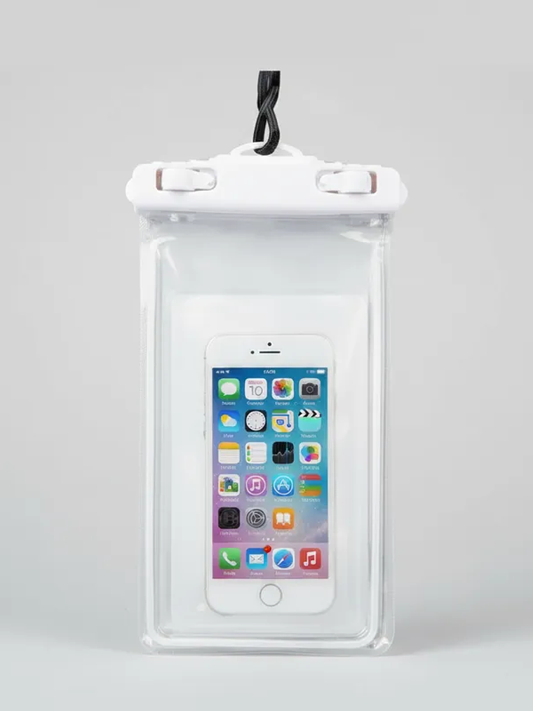 1 Pieza De Funda Para Celular Generica Impermeable 20cmx10cm 11