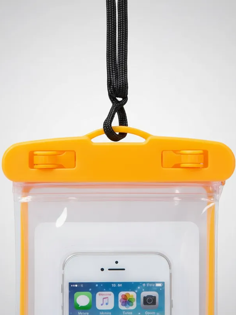 1 Pieza De Funda Para Celular Generica Impermeable 20cmx10cm 9