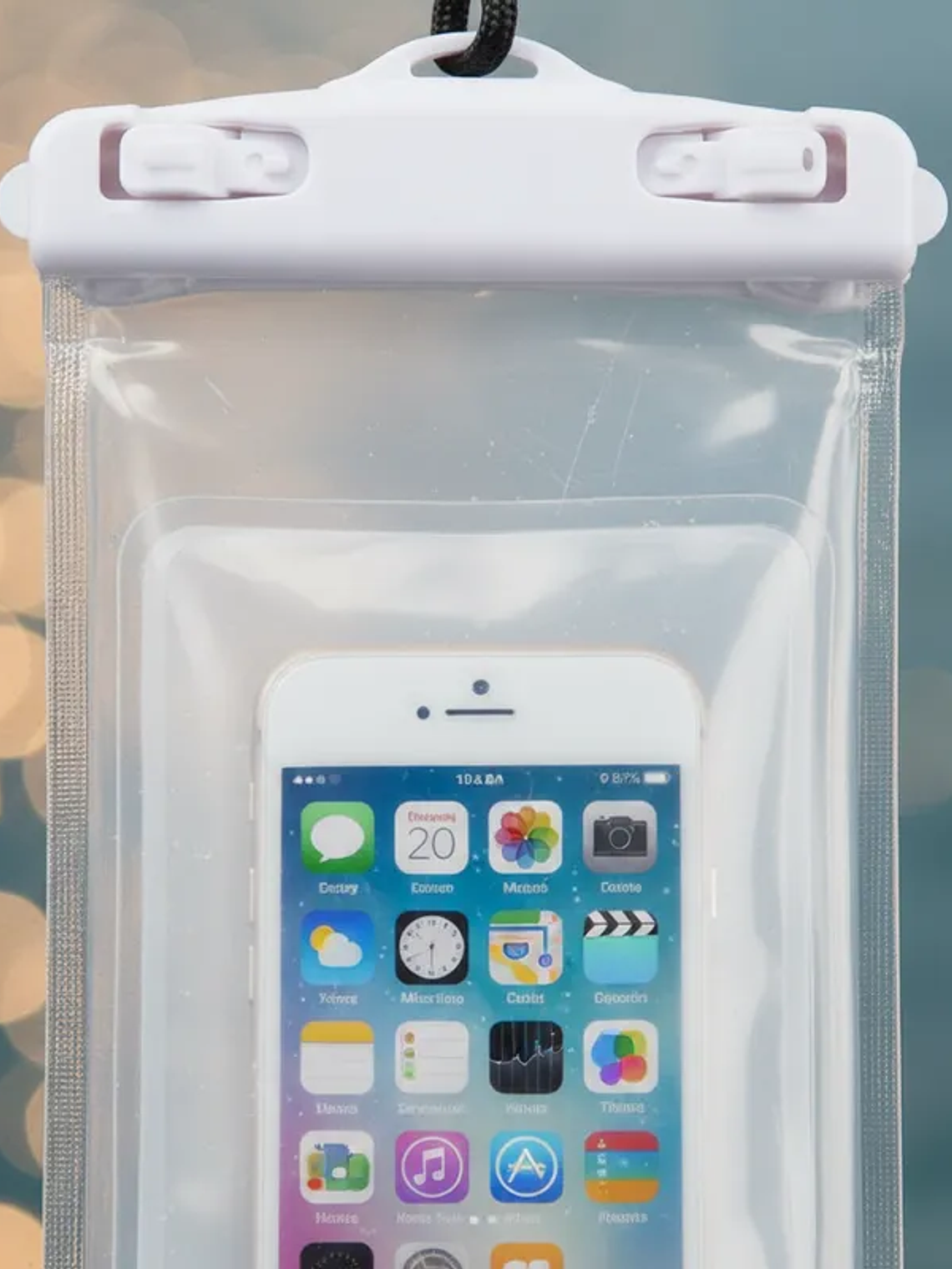 1 Pieza De Funda Para Celular Generica Impermeable 20cmx10cm 12