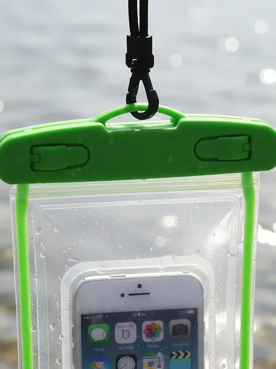 1 Pieza De Funda Para Celular Generica Impermeable 20cmx10cm 17