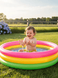 Piscina Inflable Redonda Multicolor 60cm - Miniatura 4