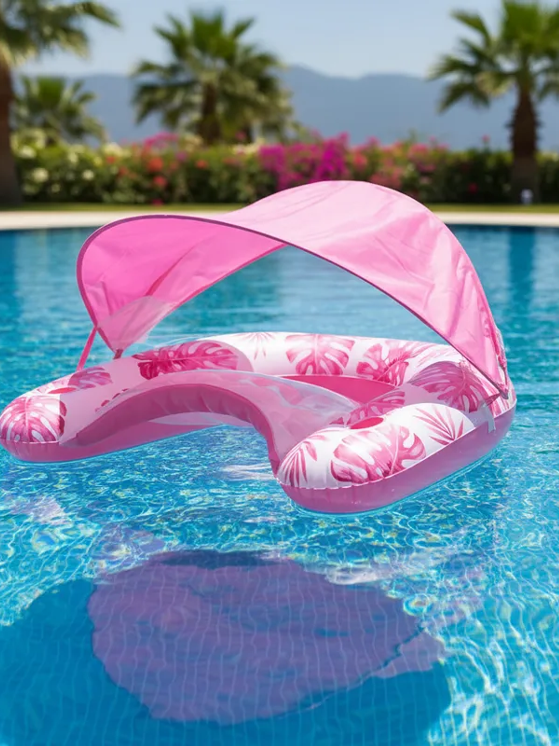 Flotador Con Carpa Para El Sol 110cmx92cm 10