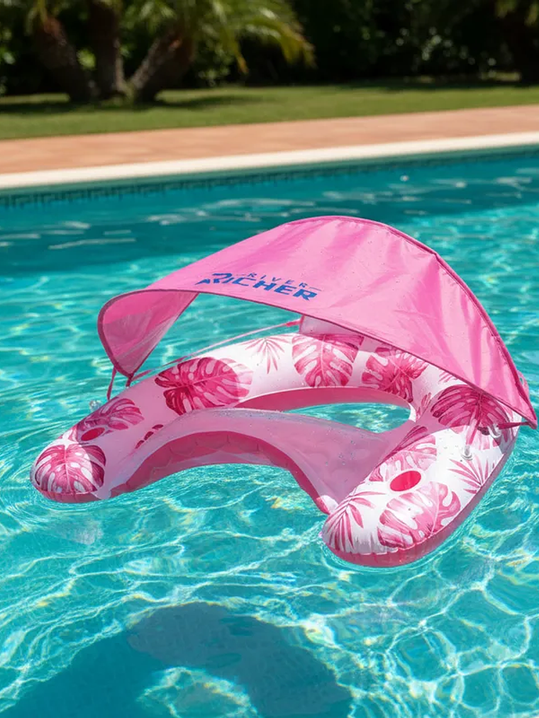 Flotador Con Carpa Para El Sol 110cmx92cm 12