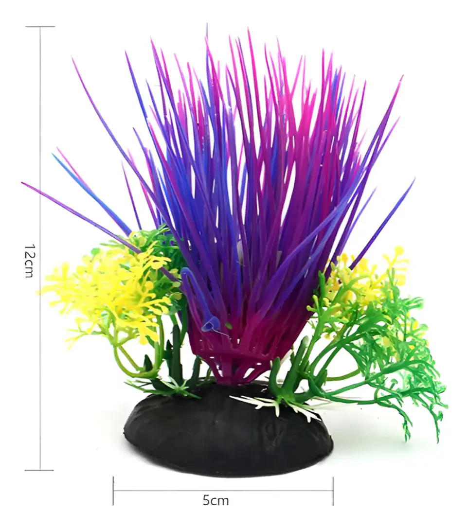 Planta Ácuatica Artfial para Decoración Acuario  5