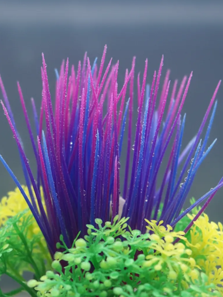 Planta Ácuatica Artfial para Decoración Acuario  3