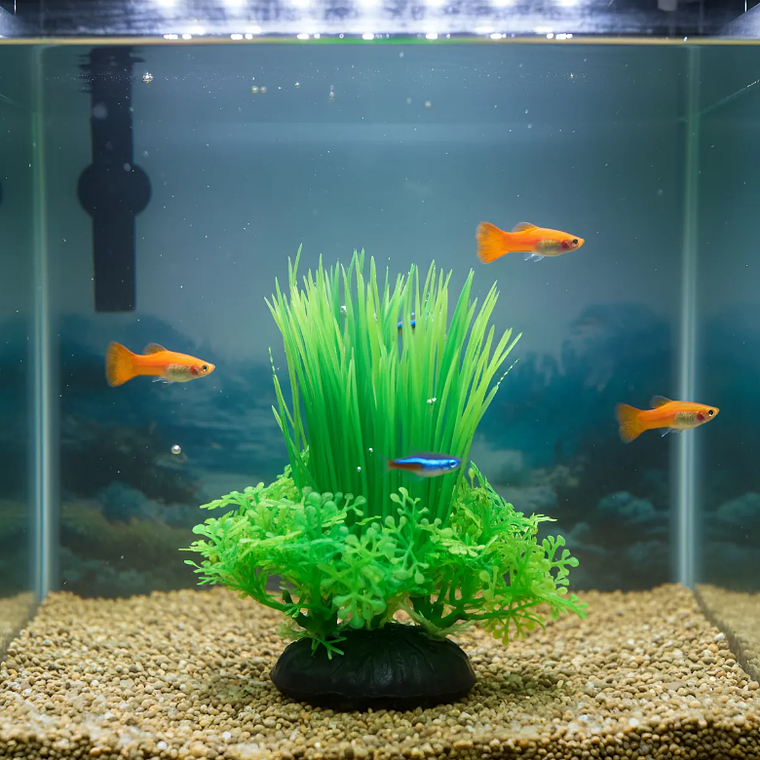 Planta Ácuatica Artfial para Decoración Acuario  4