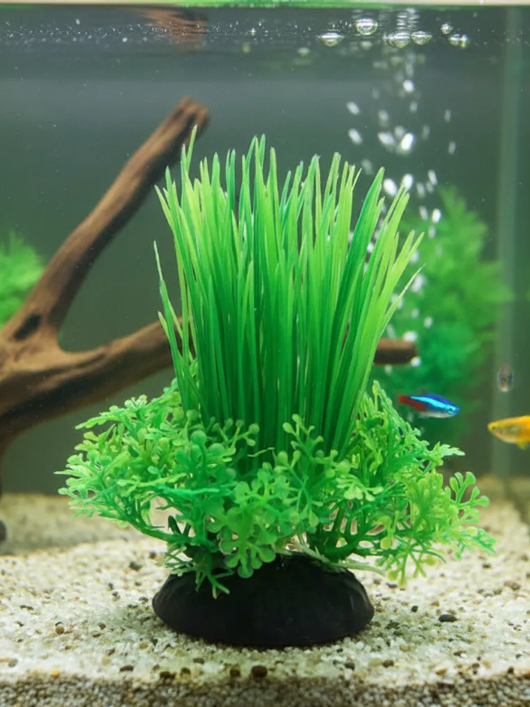 Planta Ácuatica Artfial para Decoración Acuario  2