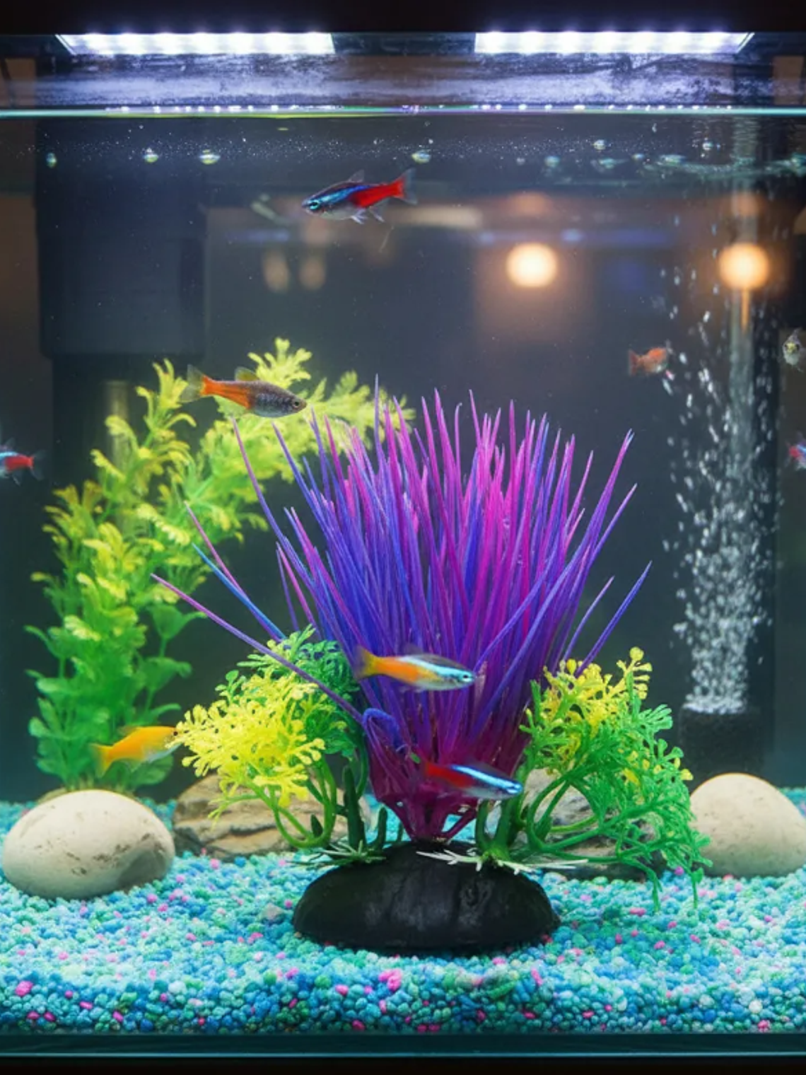 Planta Ácuatica Artfial para Decoración Acuario  6