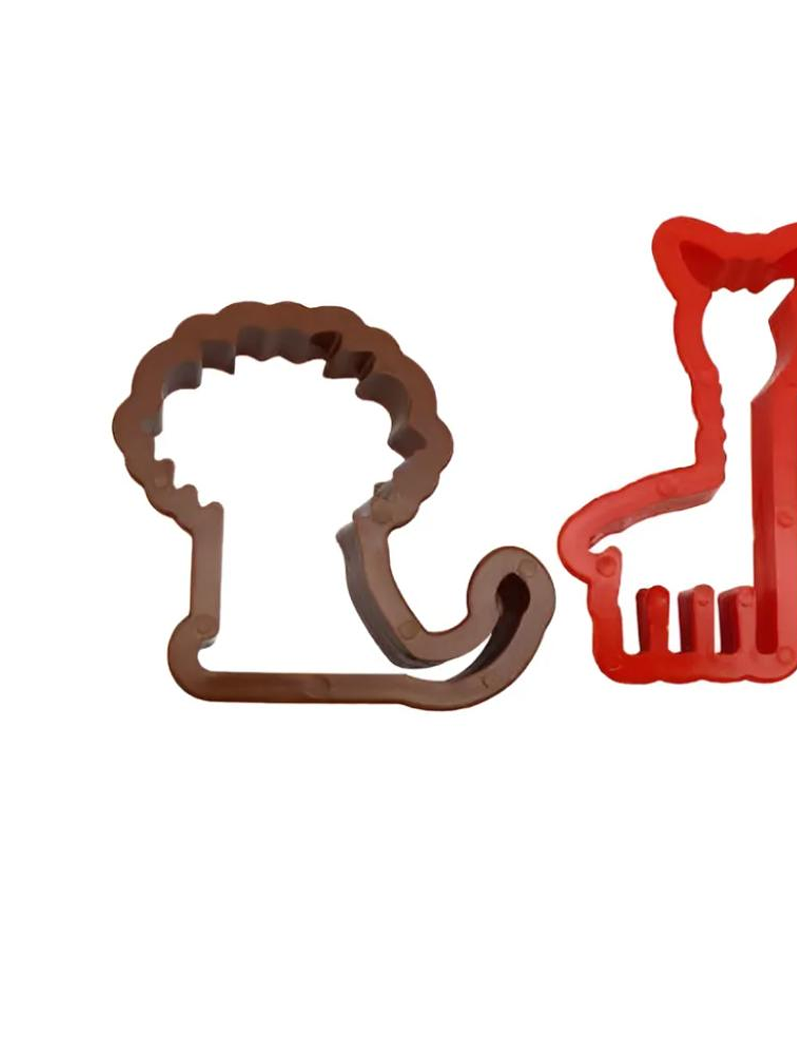 cortador de galletas, molde de jirafa y leon   3