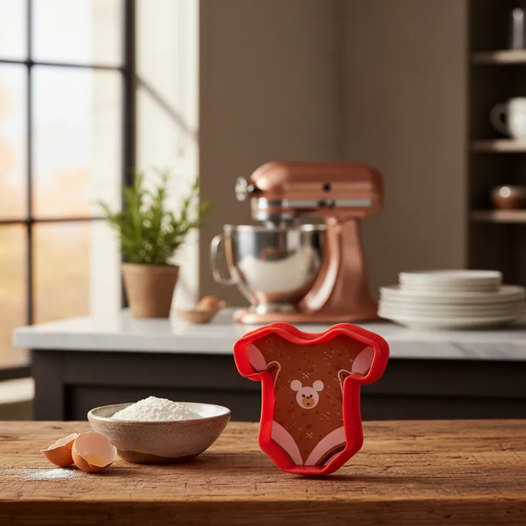 cortador de galletas, molde ropa de bebe  1