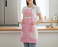 Delantal de cocina con diseño coreano y seca manos - Miniatura 1