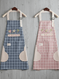 Delantal de cocina con diseño coreano y seca manos - Miniatura 5