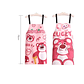 Delantal de cocina diseño oso rosa Lucky kawaii impermeable - Miniatura 2