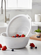 Set Bowl y Colador Escurridor Plástico 23.5 cm - Miniatura 1