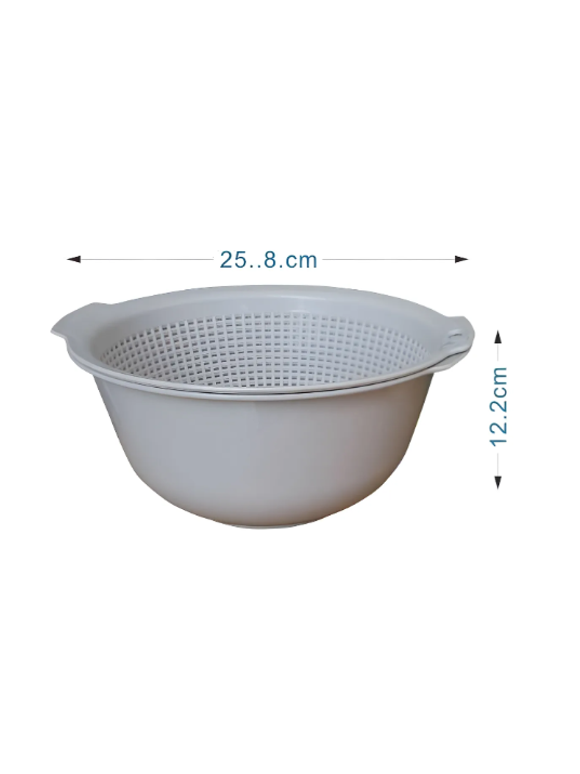 Set Colador y Bowl Plástico  para Cocina 5