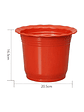 Macetero Plástico Rojo - Miniatura 2
