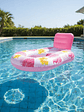 Sillón Flotador Inflable Floral con Respaldo para Piscina - Miniatura 7