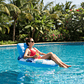 Sillón Flotador Inflable Floral con Respaldo para Piscina - Miniatura 8