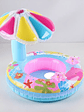 Flotador Salvavidas Para Bebé Con Techo Quitasol Piscina - Miniatura 5
