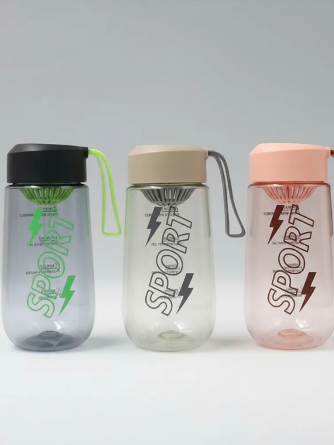 Botella deportiva 580ml con infusor y tapa Sport 1