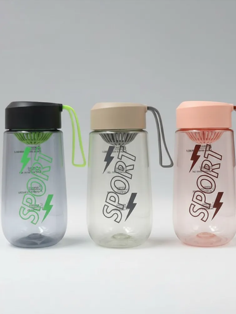 Botella deportiva 580ml con infusor y tapa Sport 1