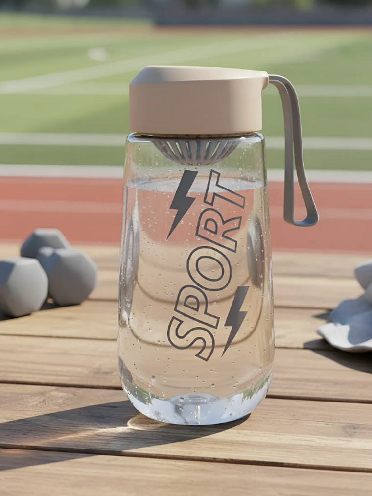 Botella deportiva 580ml con infusor y tapa Sport 5