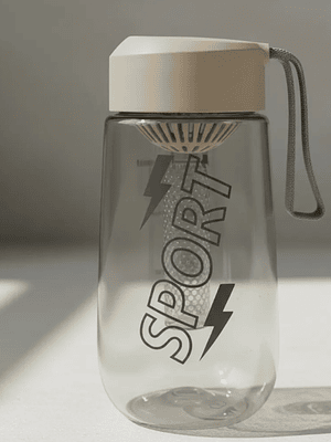 Botella deportiva 480ml con infusor y tapa