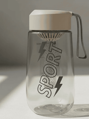 Botella deportiva 480ml con infusor y tapa