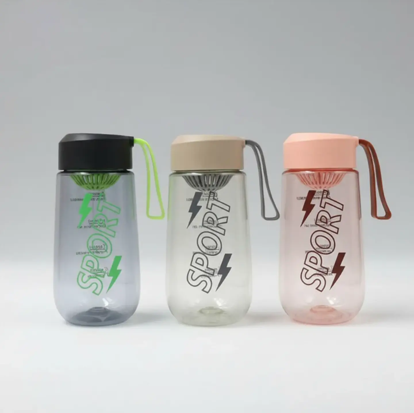 Botella deportiva 480ml con infusor y tapa 2