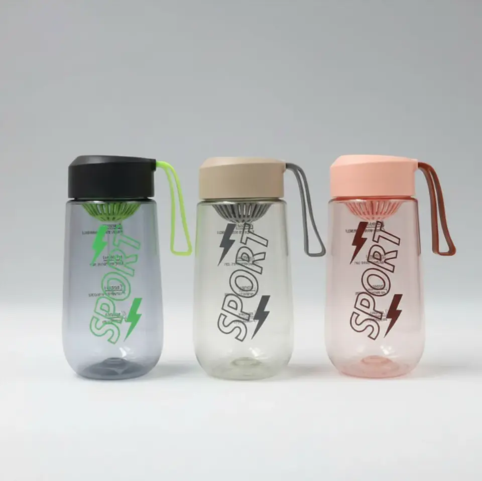 Botella deportiva 480ml con infusor y tapa 2