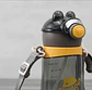 Botella De Agua Infantil Con Bombilla Y Correa Diseño Oso - Miniatura 5