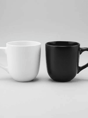 Taza de cerámica 350ml colores 