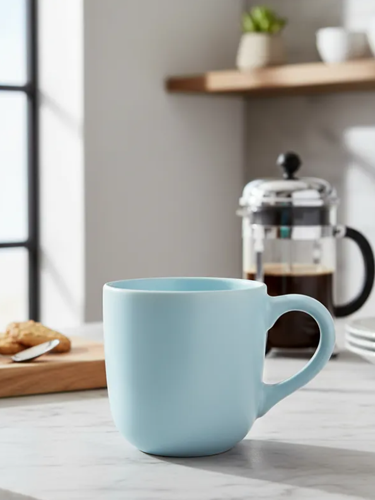 Taza de cerámica 350ml colores  3