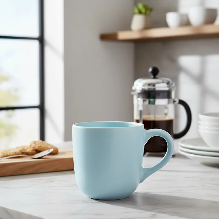 Taza de cerámica 350ml colores  3