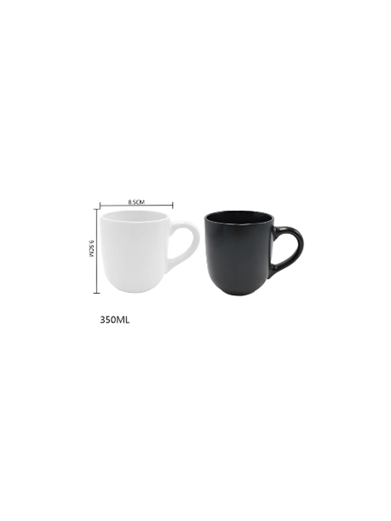 Taza de cerámica 350ml colores  5