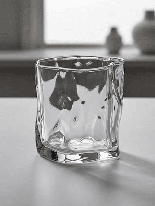 set vasos de vidrios de 225ml 6pcs