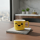 Tazón cerámica emoji carita kawaii amarillo  - Miniatura 4