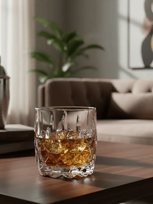 set vasos de vidrios de 70ml 6pcs